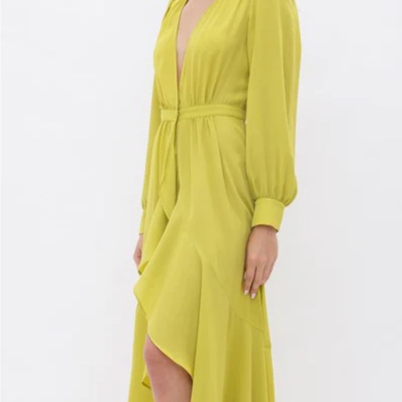 Chic Lime Green High Low Dress - Picture 2 of 6